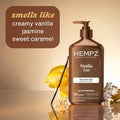 Hempz Beauty Actives Vanilla Lux Herbal Body Moisturizer