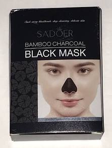 SADOER Bamboo Charcoal Black Mask