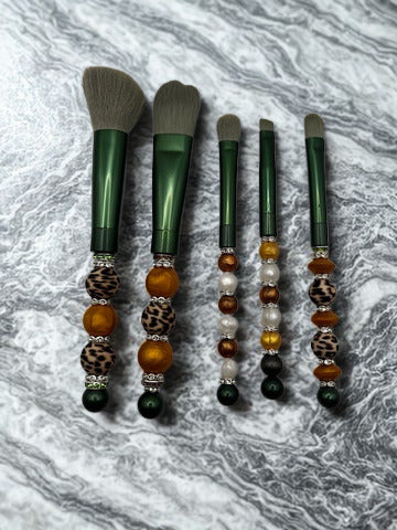 Embellished Hand Beaded Makeup Brushes